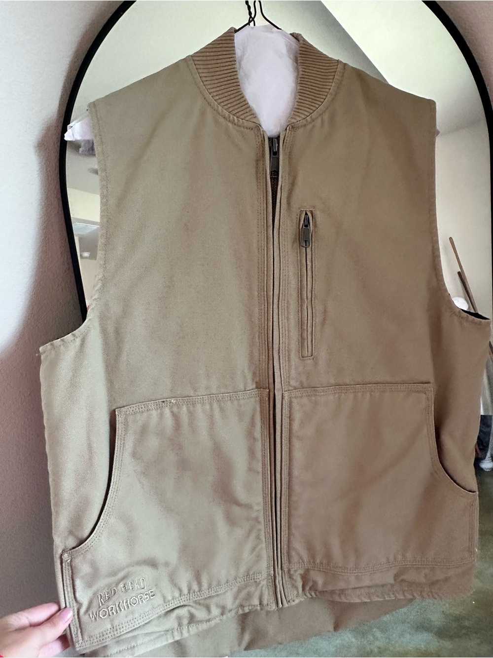 Red Head Vest